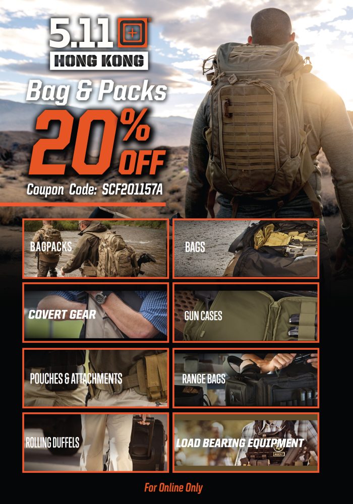 511 Bags & Pack Special - 20% OFF Ver2