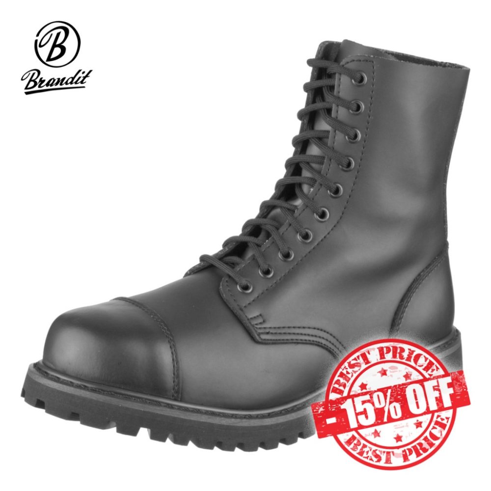 Brandit Phantom Boots 10 Eyelet Black Sale insta