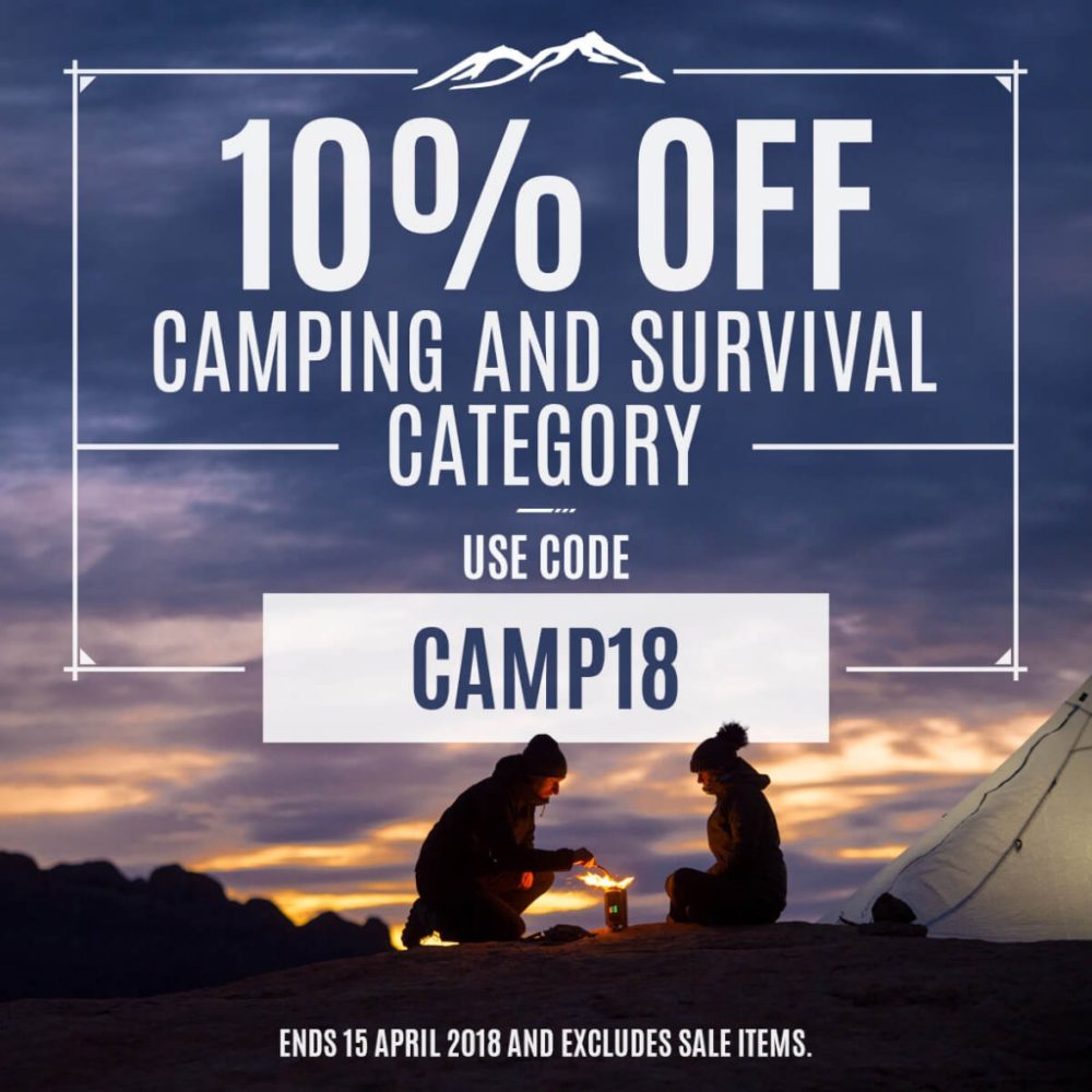 Camping Sale 2018 Instagram