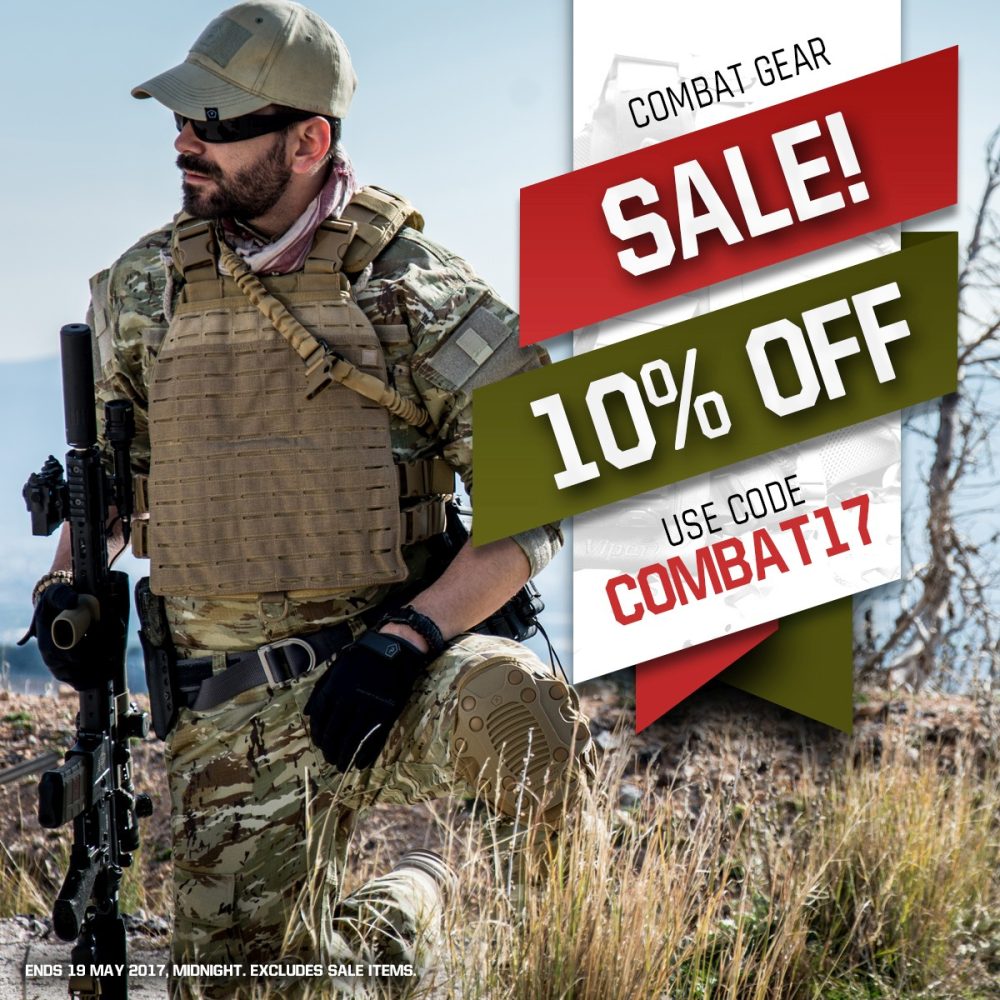 Combat Gear Sale 2017 Instagram