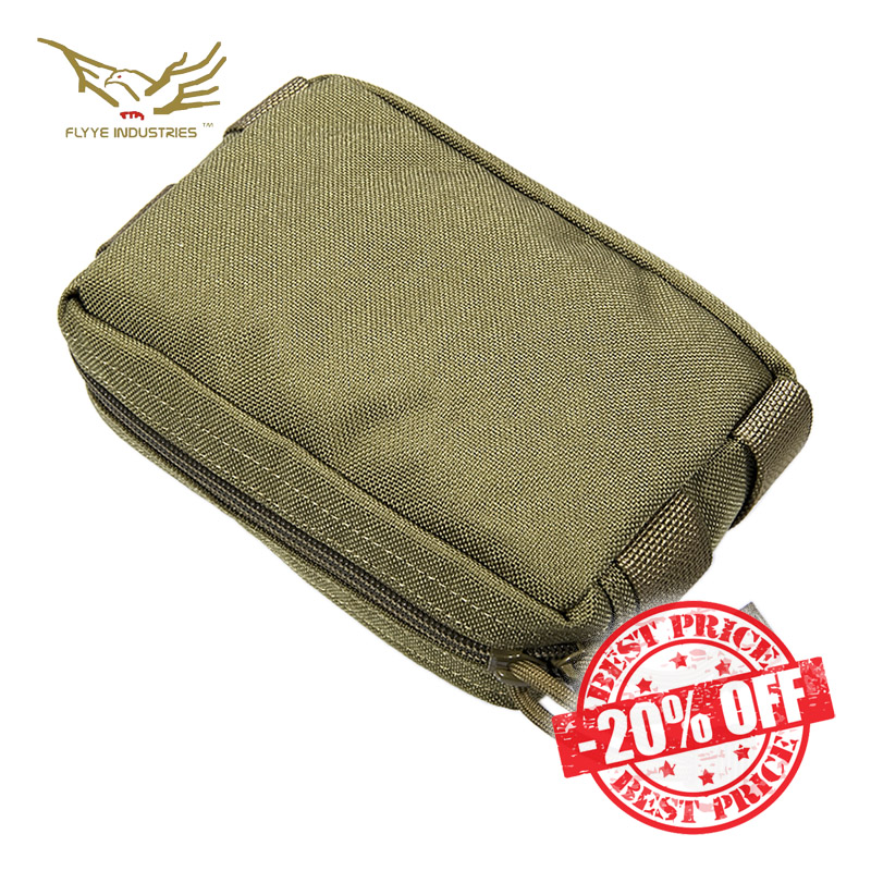 Flyye Small Accessories Pouch MOLLE Khaki Sale insta