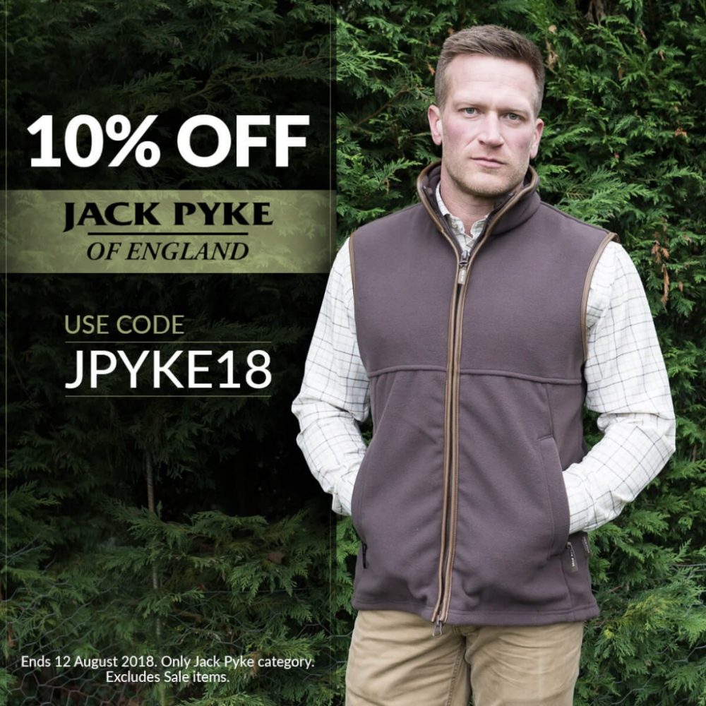Jack Pyke Sale 2018 Instagram