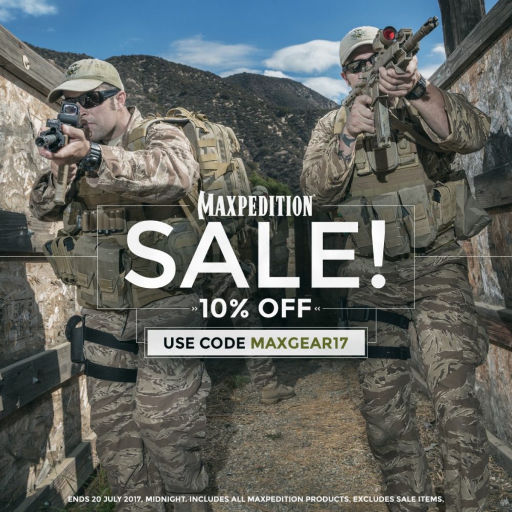 Maxpedition Sale 2017 Instagram