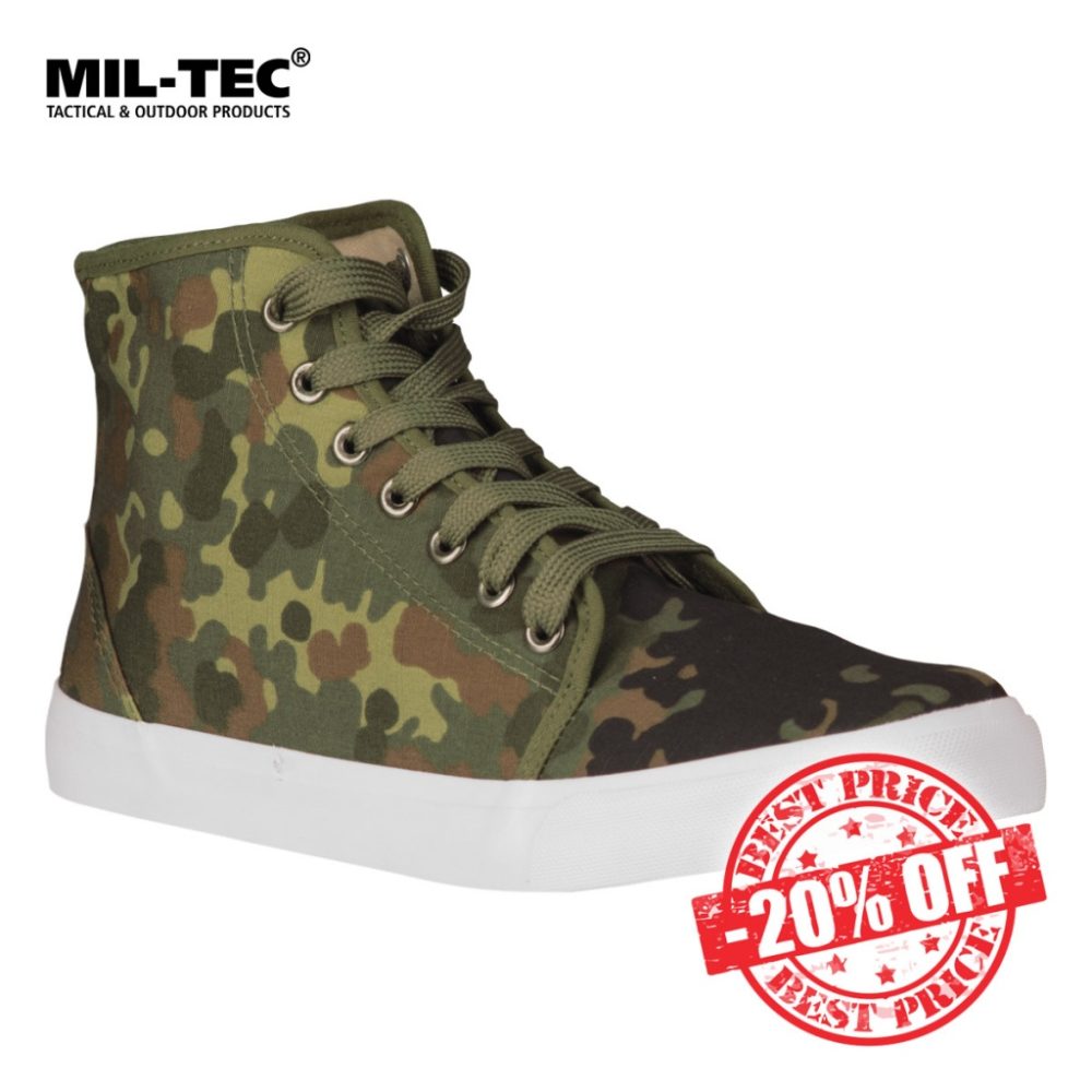 Mil-Tec Army Sneakers Flecktarn Sale insta
