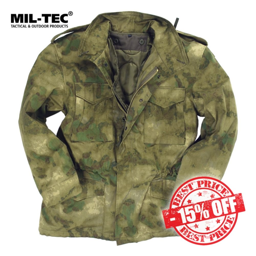 Mil-Tec Classic US M65 Jacket MIL-TACS FG Sale insta