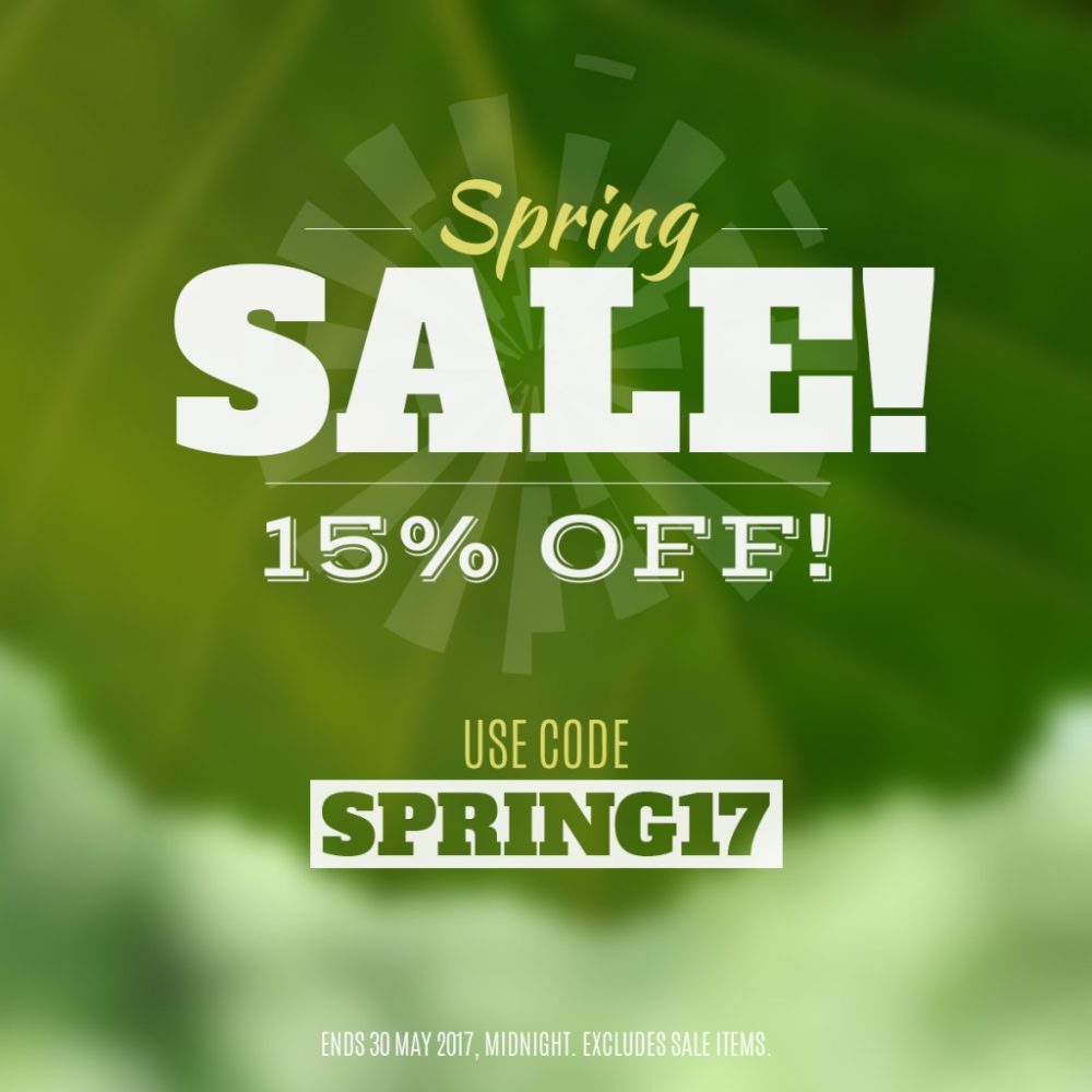 Spring Sale 2017 Insta