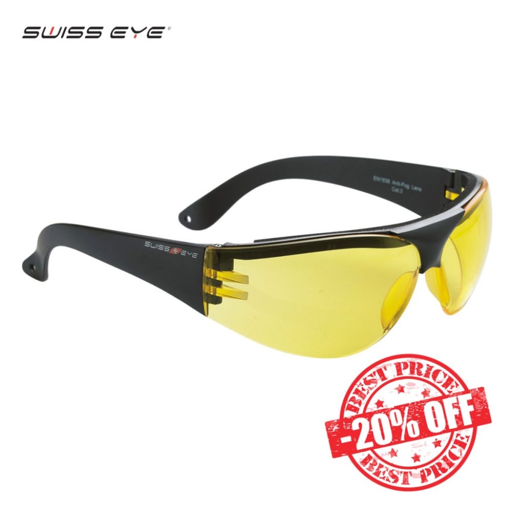Swiss Eye Outbreak Protector Glasses Black Frame Yellow Lens Sale insta